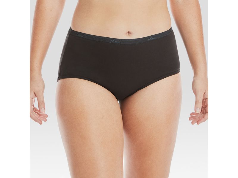 Panti-Hanes-para-Dama-Cintura-Alta-6-pack-Surtido-Talla-9-7-107456