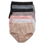 Bikini-Hanes-Algod-n-para-Mujer-6-pack-surtido-Talla-9-2-107461