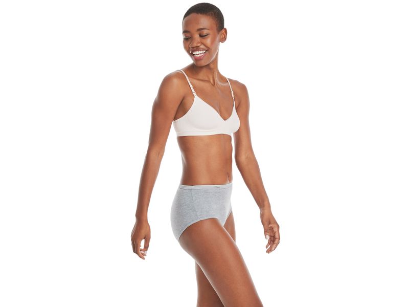 Bikini-Hanes-Algod-n-para-Mujer-6-pack-surtido-Talla-9-3-107461