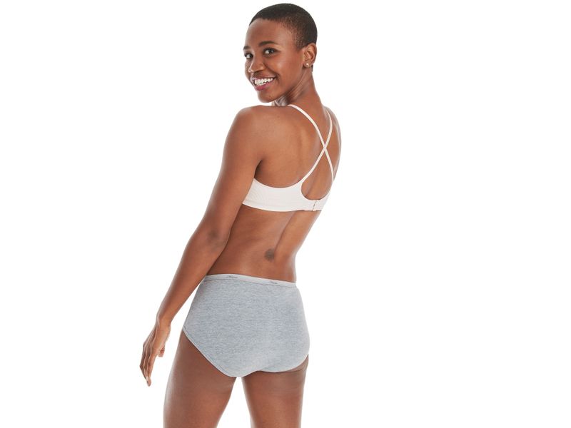 Bikini-Hanes-Algod-n-para-Mujer-6-pack-surtido-Talla-9-7-107461