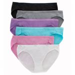 Bikini-Hanes-Algod-n-para-Mujer-6-pack-surtido-Talla-8-2-107467