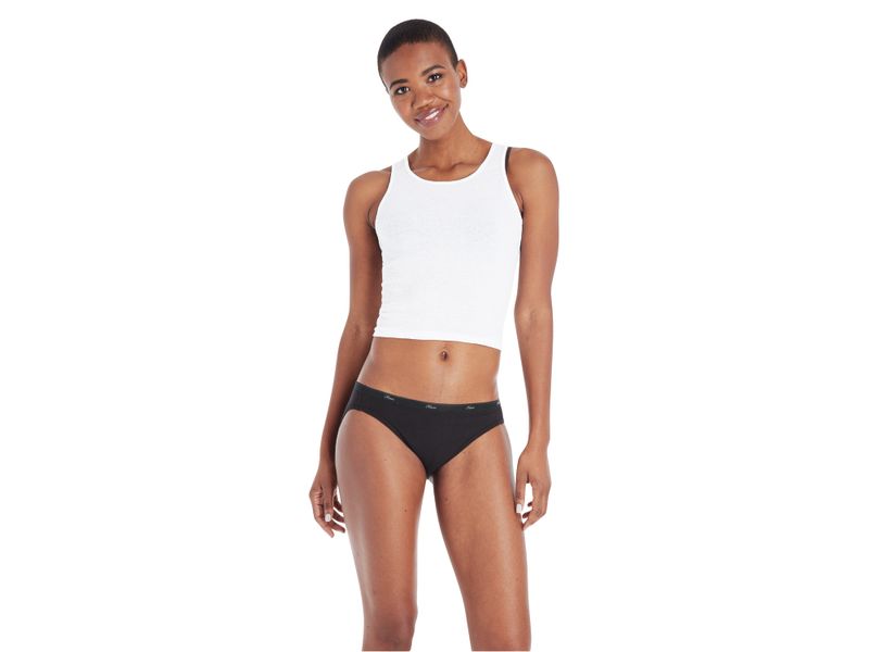 Bikini-Hanes-Algod-n-para-Mujer-6-pack-surtido-Talla-9-3-107471