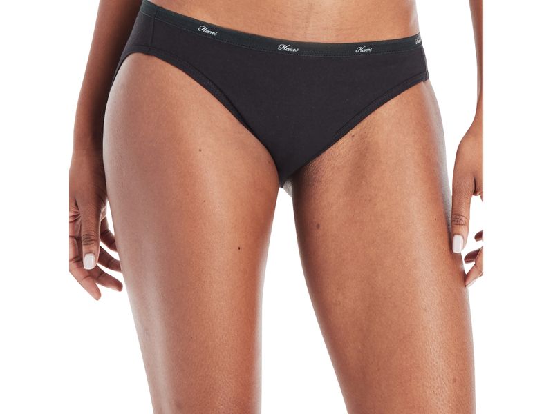 Bikini-Hanes-Algod-n-para-Mujer-6-pack-surtido-Talla-9-4-107471
