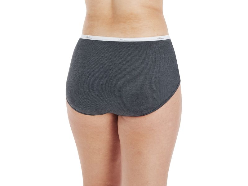 Panti-Hanes-Algod-n-Acanalado-para-Mujer-6-pack-surtido-Talla-8-4-107479