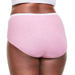 Panti-Hanes-Algod-n-Acanalado-para-Mujer-6-pack-surtido-Talla-8-7-107479