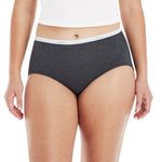 Panti-Hanes-Algod-n-Acanalado-para-Mujer-6-pack-surtido-Talla-9-3-107480