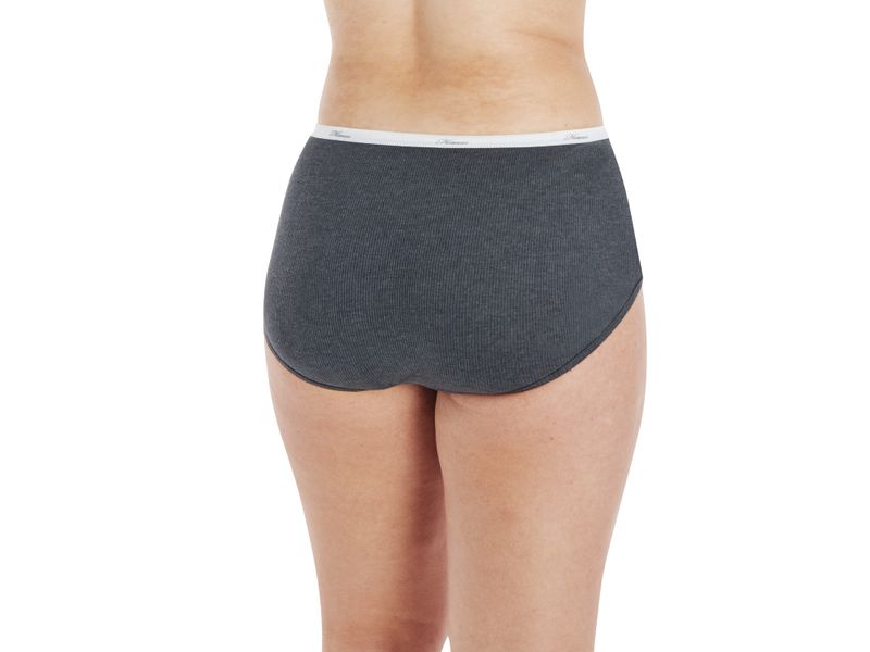 Panti-Hanes-Algod-n-Acanalado-para-Mujer-6-pack-surtido-Talla-9-4-107480