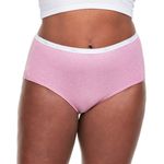 Panti-Hanes-Algod-n-Acanalado-para-Mujer-6-pack-surtido-Talla-10-5-107481