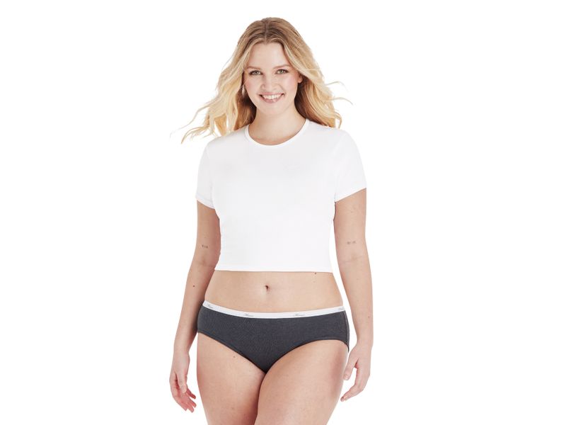H-pster-Hanes-Acanalado-para-Mujer-6-pack-surtido-Talla-7-2-107484