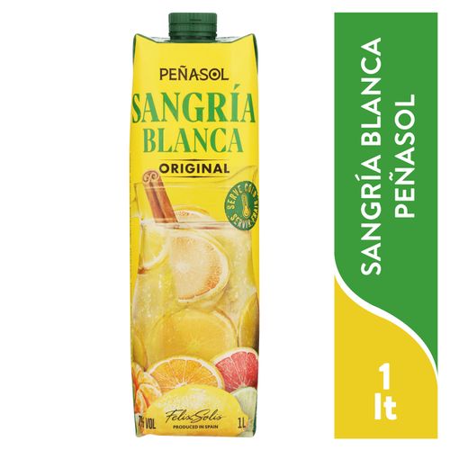 Sangría Peñasol Blanca Tetrabrik -1000ml