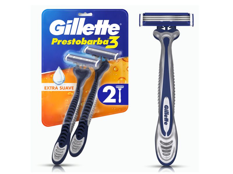 Rasuradora-Gillette-Prestobarba3-con-3-Hojas-Afeitada-al-Ras-2-Uds-1-30660