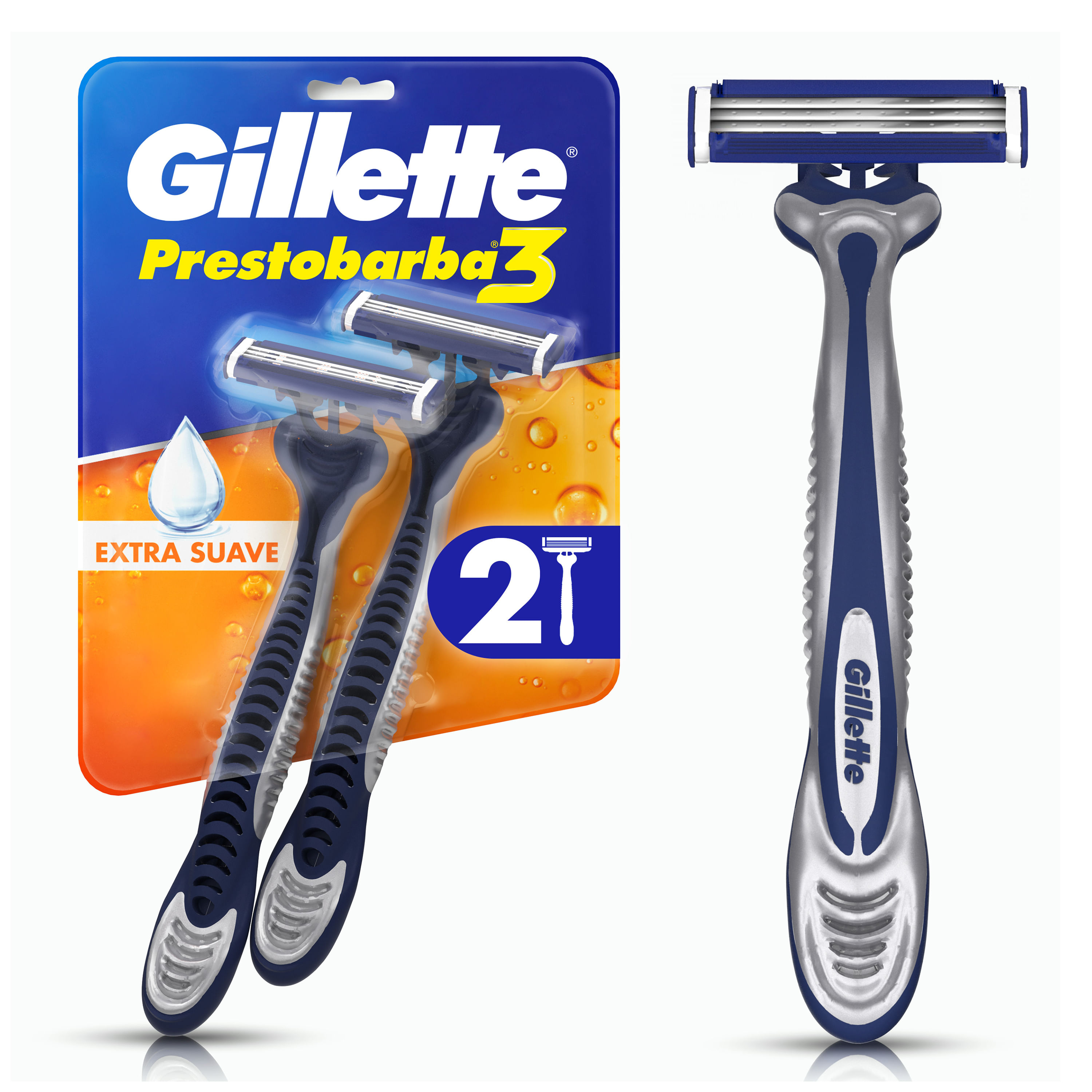 Rasuradora-Gillette-Prestobarba3-con-3-Hojas-Afeitada-al-Ras-2-Uds-1-30660