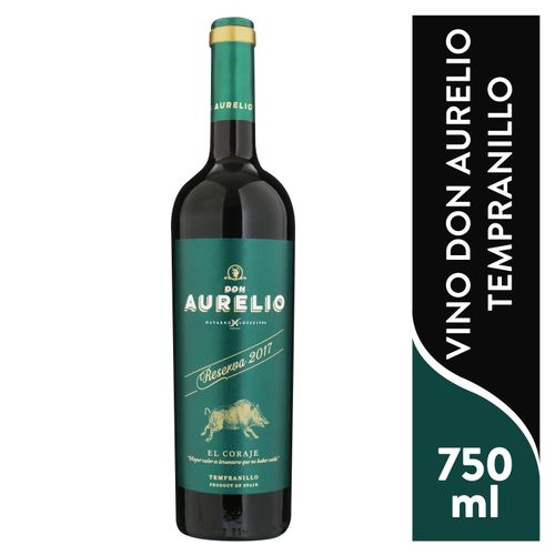Vino Tinto Don Aurelio Reserva -750ml