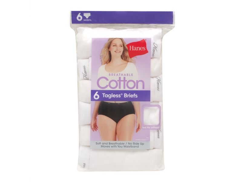 Panti-Hanes-para-Dama-Cintura-Alta-Algod-n-6-pack-Talla-5-1-107447