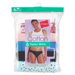 Bikini-Hanes-Algod-n-para-Mujer-6-pack-surtido-Talla-9-1-107463