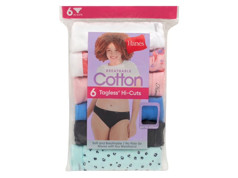 Panti-Hanes-Corte-Alto-de-Algod-n-6-pack-surtido-Talla-10-1-107476