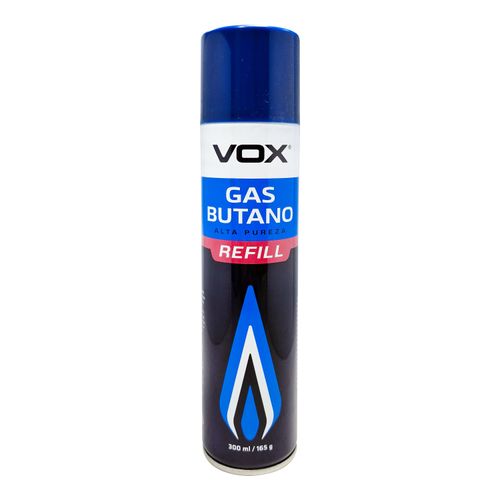 Gas Butano Vox, Lata Refill-165g