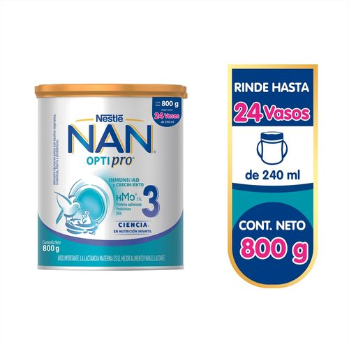 Alimento Lácteo NAN® OPTIPRO® 3 Lata - 800 g