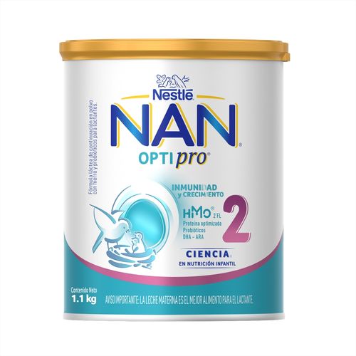 Fórmula Láctea Nan 2 Optipro -1100 gr