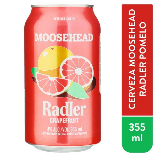 Cerveza Mooshead radler en lata- 355 ml