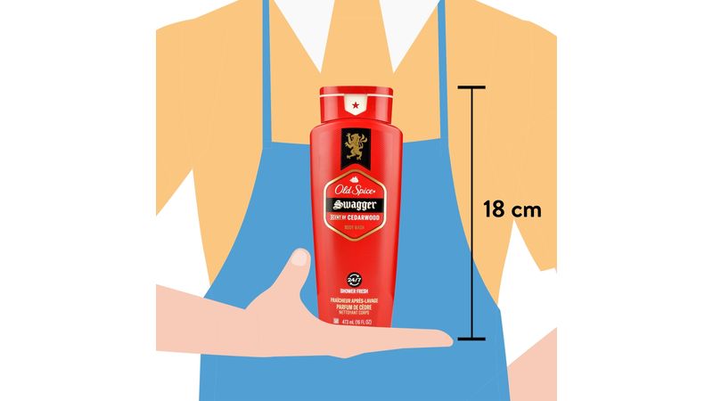 Comprar Old Spice Body Wahs Swagger 473ml Walmart Costa Rica