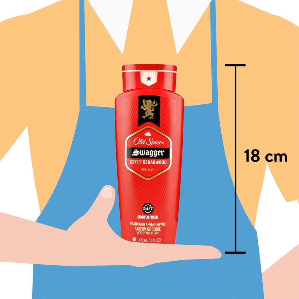 Old Spice Body Wahs Swagger 473ml - Maxipalí | Costa Rica