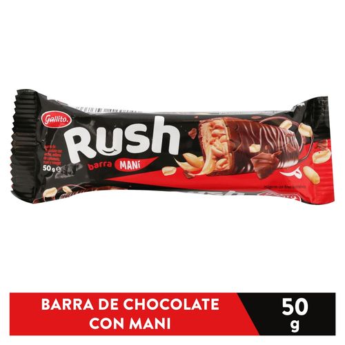 Choc Barra Caram Mani Gallito 50 Gr