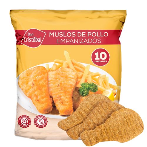 Muslos de Pollo Don Cristóbal Empanizados - 10 uds