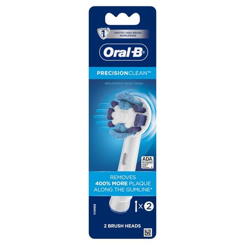 Cabezales Oral-B Repuesto Para Cepillo Dientes Eléctrico Precisión Clean - 2Uds