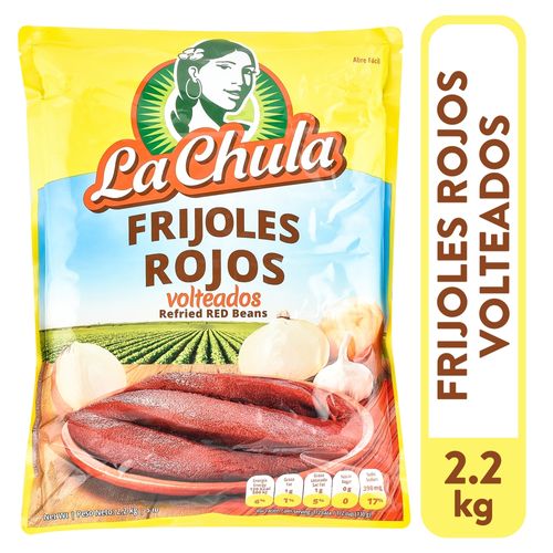 Frijoles La Chula Rojos Volteado - 2200gr