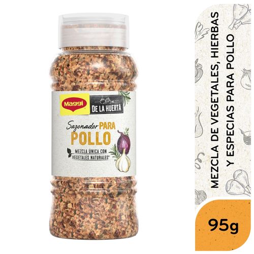 Sazonador Maggi De La Huerta Para Pollo, Frasco - 95g