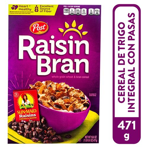 Cereal Post raisin bran - 471 g