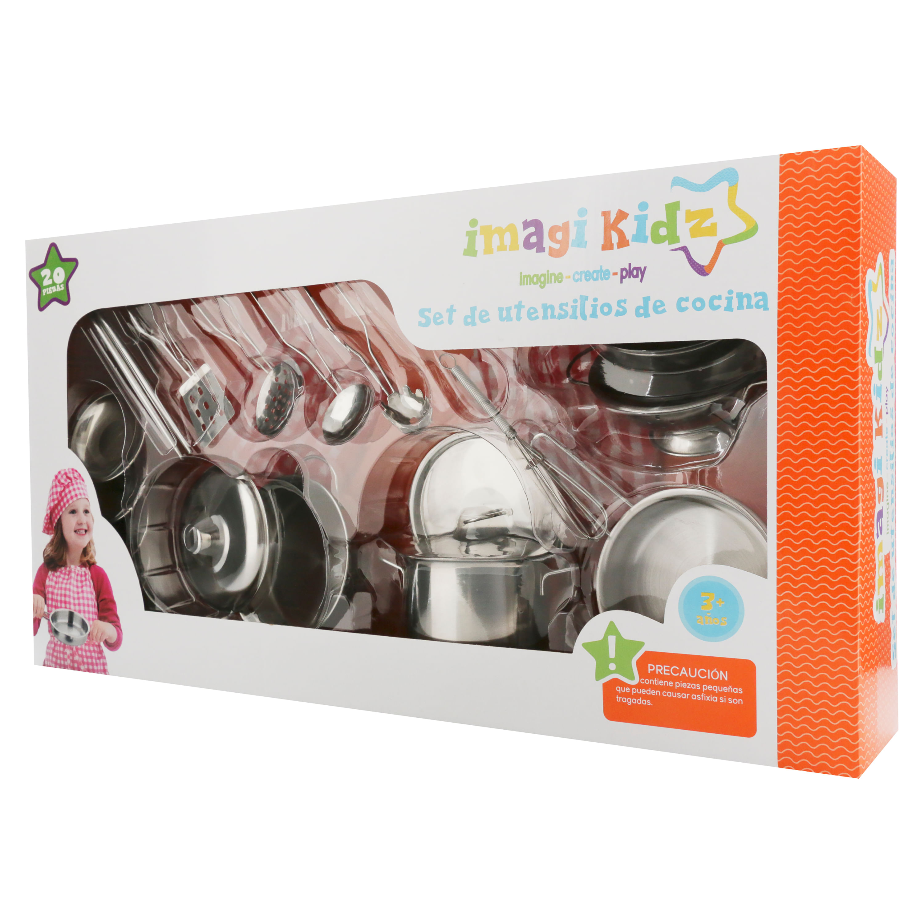 Acero Inoxidable Cocina Para NiÃ±os Amazon Olla Para Cocinar Al