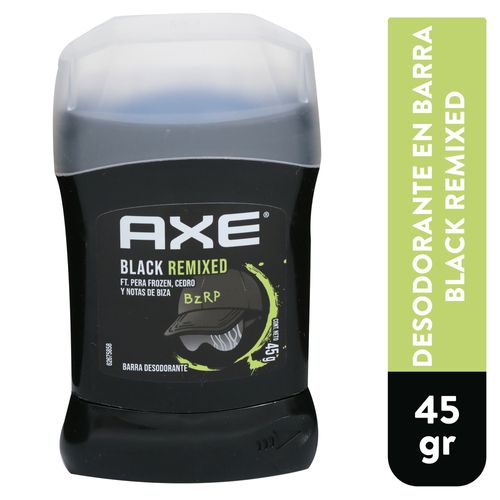 Desodorante Barra Axe Black Remixed Bzrp - 45 g
