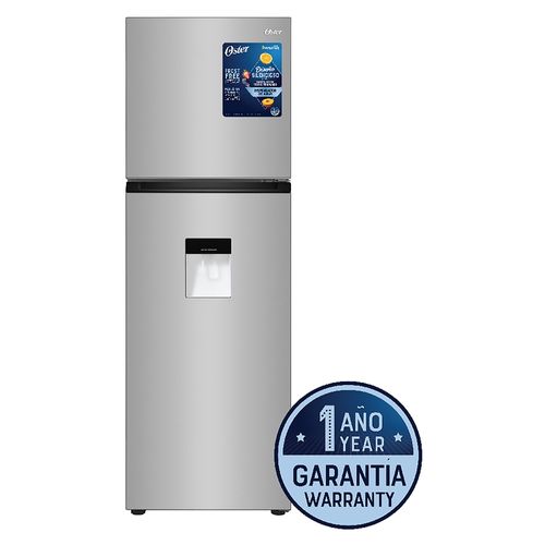 Refrigeradora Oster OS NFT1000SSDI silver 10 pies cúbicos