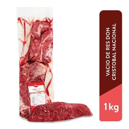 Vacío de res Don Cristóbal tipo argentino nacional empacado - 1 kg