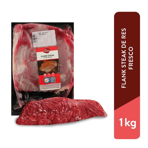 Flank Steak Res Don Cristobal Empacado, Precio indicado por Kilo