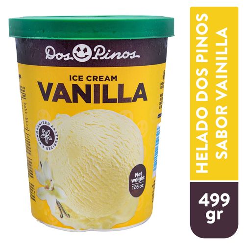 Helado Dos Pinos vainilla - 499 g
