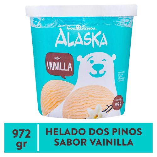 Helado Dos Pinos Alaska vainilla - 972 g