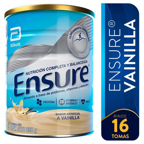 Complemto Ensure sabor vainilla en polvo - 850 g