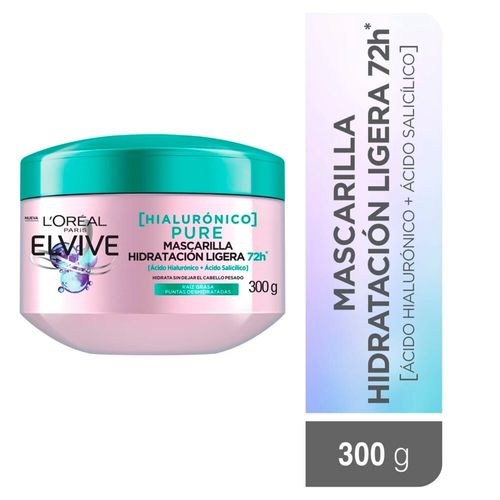 Tratamiento L'Oréal Paris Elvive Hialurónico Pure - 300ml