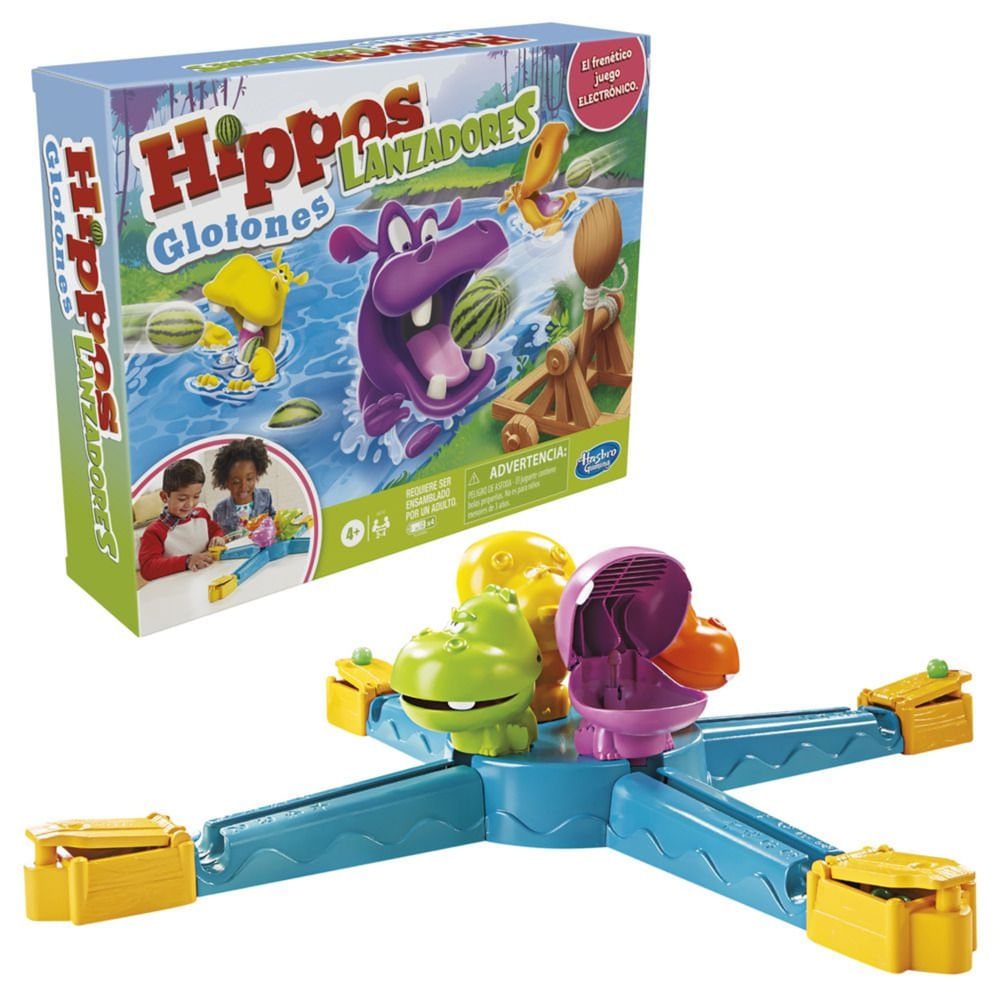 Comprar Juego de Mesa Hasbro Gaming Hippos Glotones Lanzadores Walmart Costa Rica