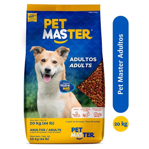 Alimento Pet Master Perro Adulto 20000gr