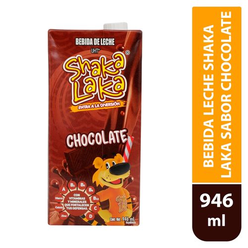 Bebida Leche Shaka Laka Sabor Chocolate - 946 ml