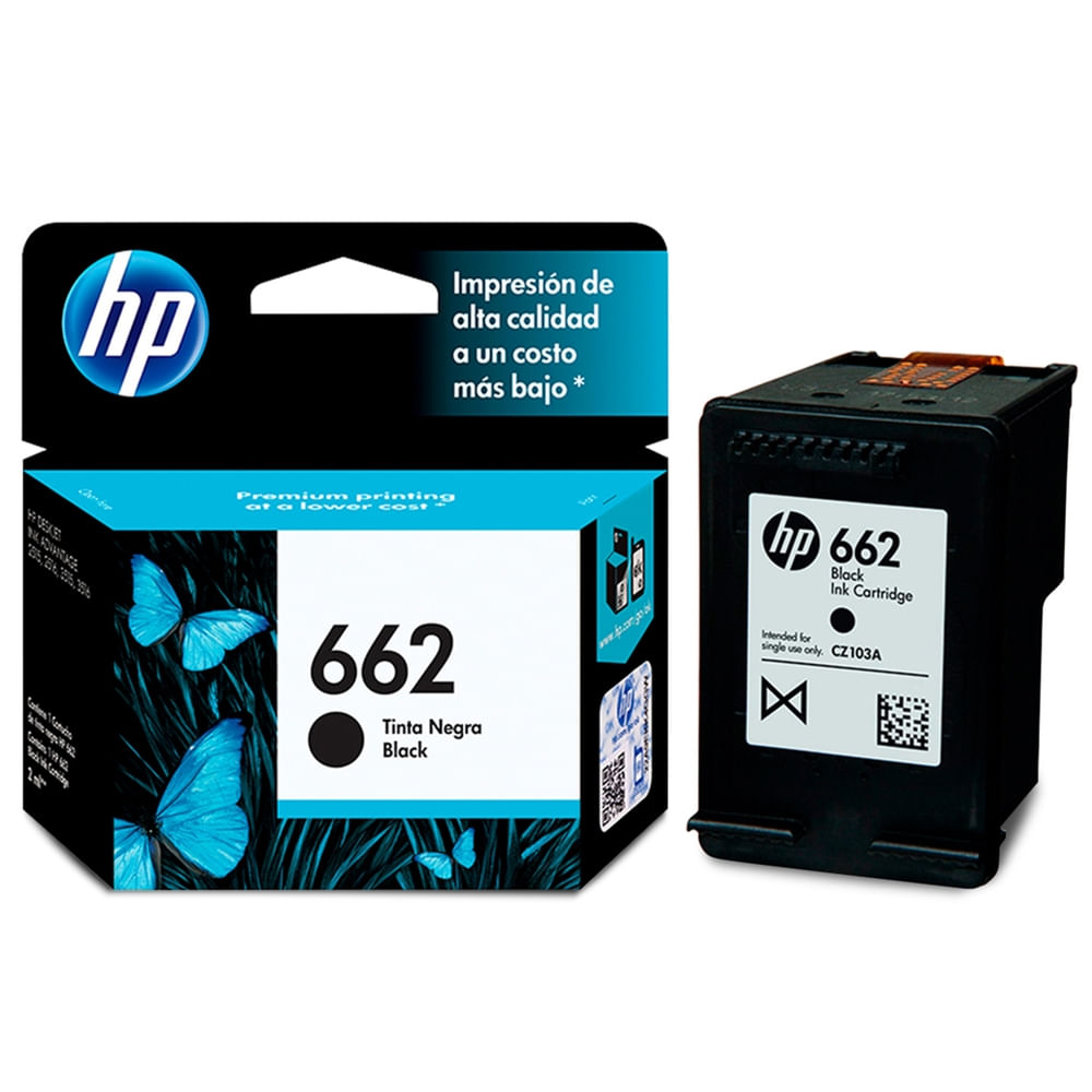 ComprarCartucho Hp 662 Negro | Walmart Costa Rica - Walmart