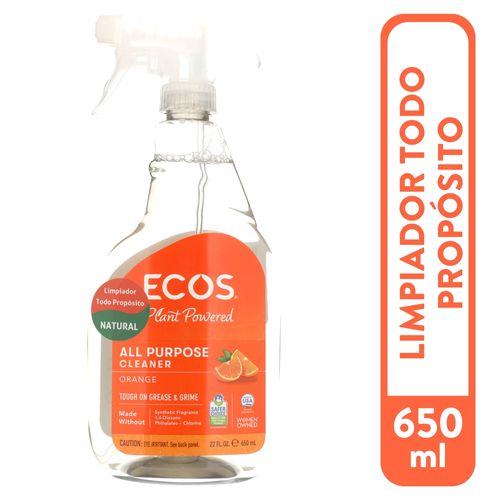 Limpiador Ecos Multiuso Natural Naranja -650ml