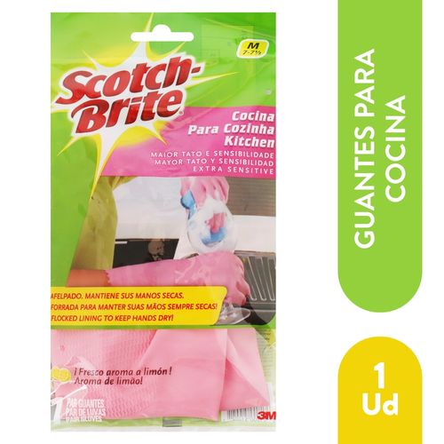 Guante Scotch Brite Rosa