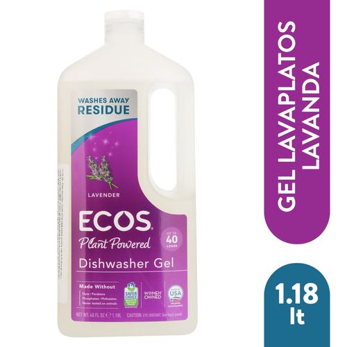 Jabón Gel Ecos Maquina Lavaplatos -1180ml