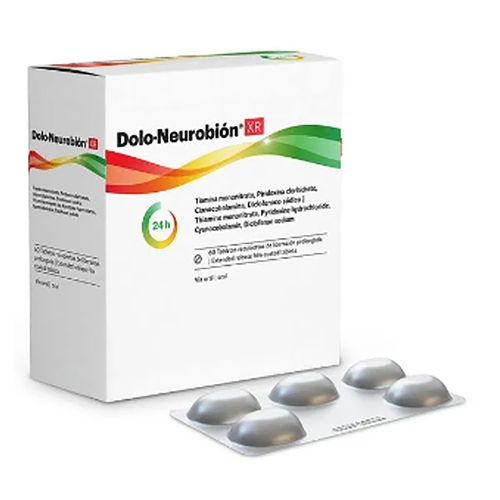 Tabletas Dolo-Neurobión XR Recubiertas De Liberación Prolongada, Precio indicado por unidad