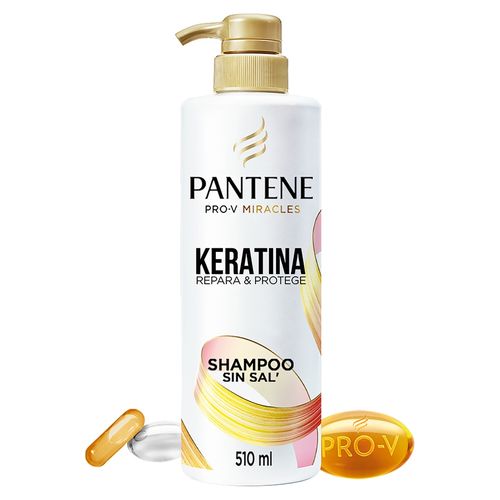 Shampoo Pantene keratina repara y protege - 510 ml